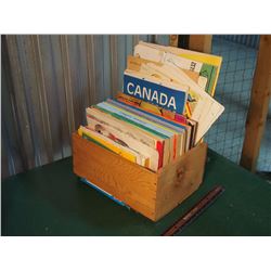 Mini Wood Crate Full Of Books