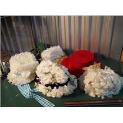 Lot Of Vintage Ladies Hats