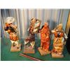 Image 2 : Lot Of Fabric Statues (4)
