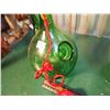 Image 2 : Green Glass Decanter Set