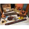 Image 2 : Lot Of Misc. (Ashtrays, Dolls, Remington, Rooster Coasters)