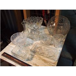 Lot Of Glassware