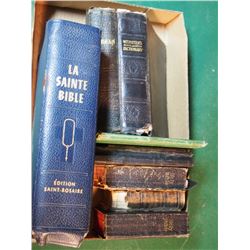 Lot Of Old Bible And Religious Books