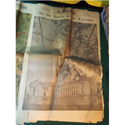 Lot Of Vintage National Post Newspaper, Regina