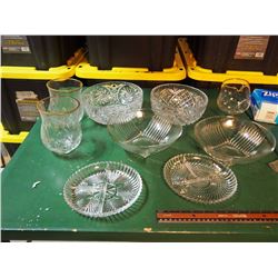 Lot Of Glassware