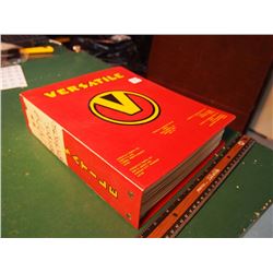 Versatile Binder Full Of Versatile Manuals