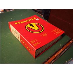 Versatile Binder Full Of Versatile Manuals