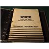 Image 2 : White Binders (2) Full Of White Manuals
