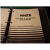 Image 5 : White Binders (2) Full Of White Manuals