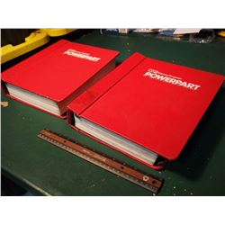 Massey Ferguson Binders (2) Full Of Massey Ferguson Manuals