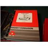Image 3 : Massey Ferguson Binders (2) Full Of Massey Ferguson Manuals