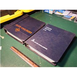 Allis Chalmers Binders (2) Full Of Allis Chalmers Related
