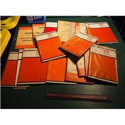 Lot Of Case Manuals (19)