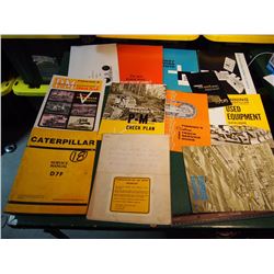 Lot Of Caterpillar Literature