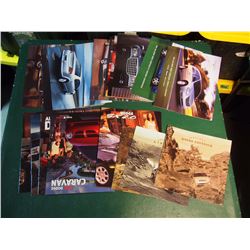 Lot Of Chyrsler, Dodge, Jeep Brochures