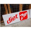 Image 2 : Matching Diet 7Up Metal Signs (26”x10)