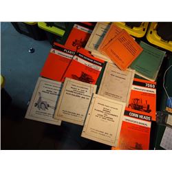 Lot Of (14) Allis Chalmers Manuals