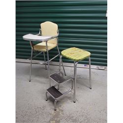 Doll High Chair, Step Stool