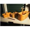 Image 1 : Wooden Baskets (3)