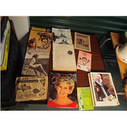 Lot Of Paper Related (Sunbathing, Remington, Diana, Sears, Pow-Wow)