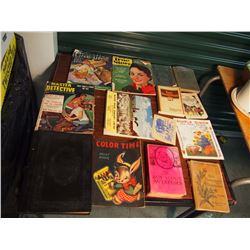 Lot Of Paper Related (Master Detective, True Store, Detective Lineup, Color Time, Boy Scout)