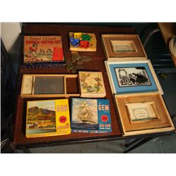 Lot Of Misc. (Frames, Jigsaws, Cookie Cutters)