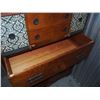 Image 2 : Antique 7 Drawer Wood Dresser, 33x48x19