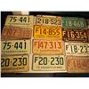 Image 2 : Lot Of Saskatchewan Licence Plates, (50’s-60’s-70’s)