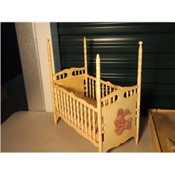 Doll Bed With Extra Doll Pieces