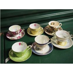Matching Cup And Saucers (6)