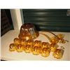 Image 4 : Carnival Glass Punch Set