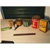 Image 1 : Lot Of Vintage Tins And Etc. (Club, Willis Bros, Fry’s)
