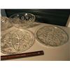 Image 3 : Lot Of Glass Bowls, Platters, And Glasses