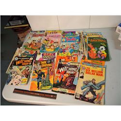 Lot Of Vintage Comic Books (Flinstones, Andy Panda, I Love You, Vicki Etc.)