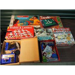 Lot Of Games (Battleship, Othello, Probe, Scrabble Flash)