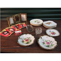 Lot Of Misc. (Dishes, Mirror, Etc)