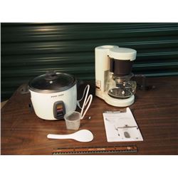 Black And Decker Rice Cooker & Our Coffee, Coffee Machine (Both Work)