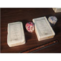 Music Boxes (2) With Certificates Of Authenticity