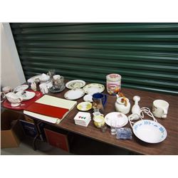Lot Of Misc. (Dishware, Working Juicer, Gravy Boat, Mugs Etc.)