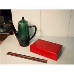 Blue Mountain Pitcher With Jewellery Box