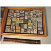Image 2 : 2 Framed Postage Stamp Collages: 1 of United States & 1 Foreign