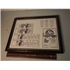 Image 1 : The Hiding Place (Nazi Themed) Vintage 8” x 10” Ad Slick Framed, Produced For Motion Picture Based O