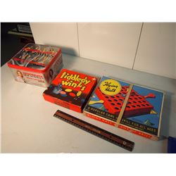 Lot Of 3 games: Tiddledy Winks, Flying Hats & Desperate Housewives