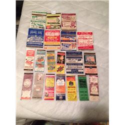 Advertising Matchbooks (20)