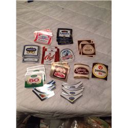 Vintage beer Labels