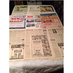 Gas And Oil Ads (18) (BA, Northstar, Texaco, Imperial)