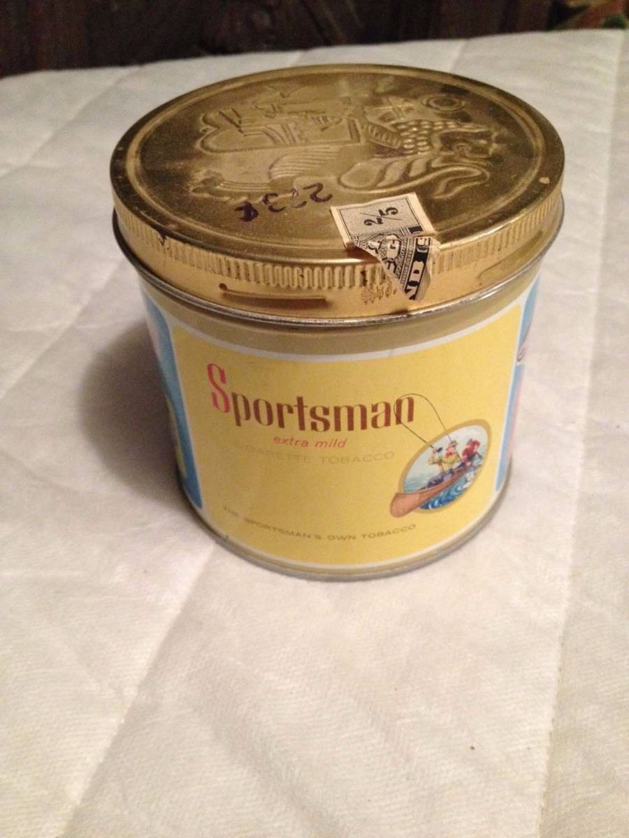 sportsman tobacco tin Extra Mild Vintage Ogdens Sportsman Cigarette Tin