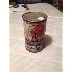 Red Indian Motor Oil Tin (Aviation)