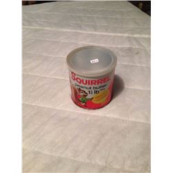 Squirrel Peanut Butter Tin (1 1/2 lb)