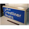 Image 2 : AMF Crestliner Boats Hanging Lit Sign